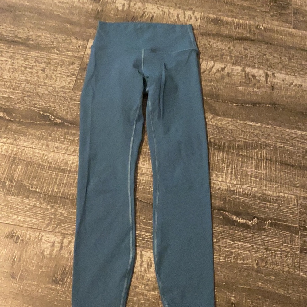 lululemon athletica Wunder Under High-Rise Tight 25" in Teal - Picture 4 of 4